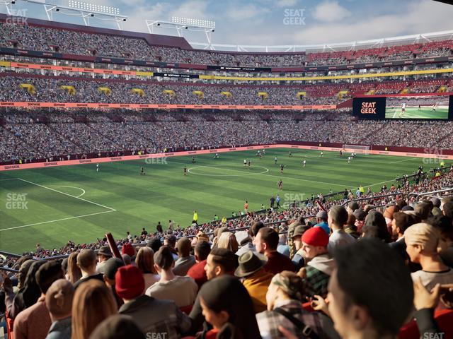 Northwest Stadium - Section 205 Seat View Northwest Stadium - Section 205 Seat View