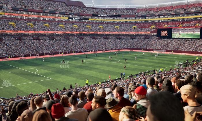 Northwest Stadium - Section 205 Seat View