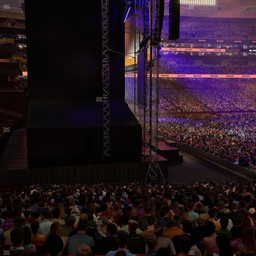 Northwest Stadium - Section 205 Seat View