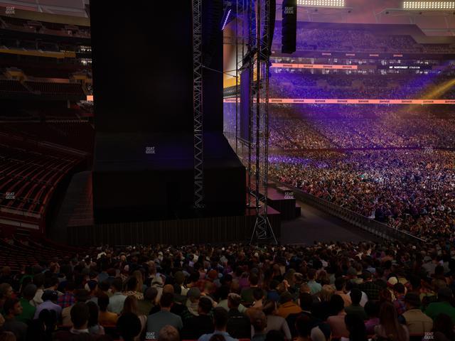 Northwest Stadium - Section 205 Seat View