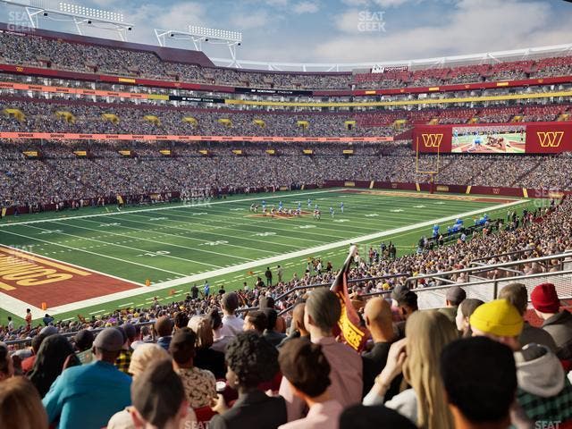 Northwest Stadium - Section 206 Seat View