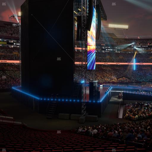 Northwest Stadium - Section 206 Seat View