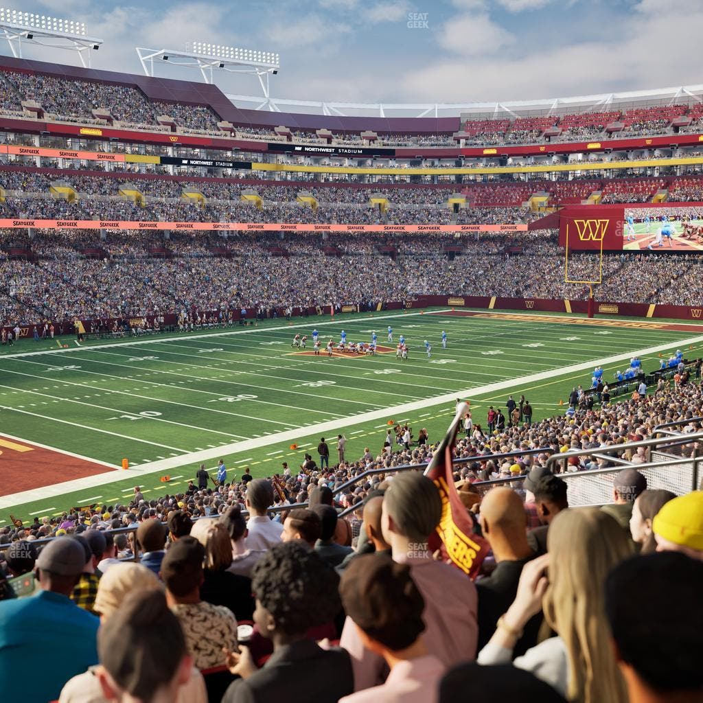 Northwest Stadium - Section 206 Seat View