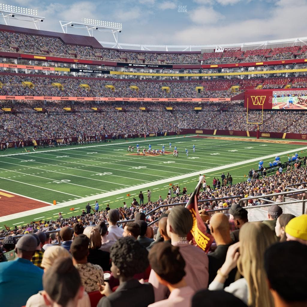 Northwest Stadium - Section 206 Seat View