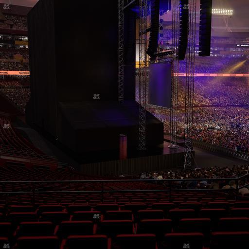 Northwest Stadium - Section 206 Seat View