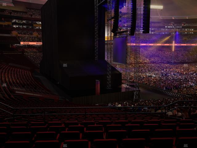 Northwest Stadium - Section 206 Seat View