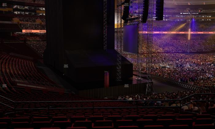 Northwest Stadium - Section 206 Seat View