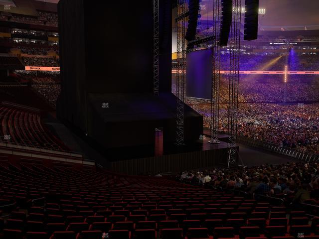 Northwest Stadium - Section 206 Seat View