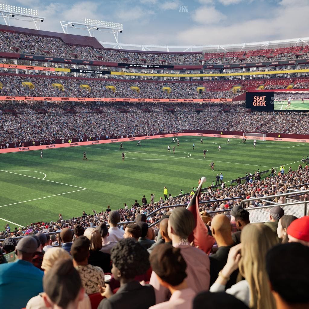 Northwest Stadium - Section 206 Seat View