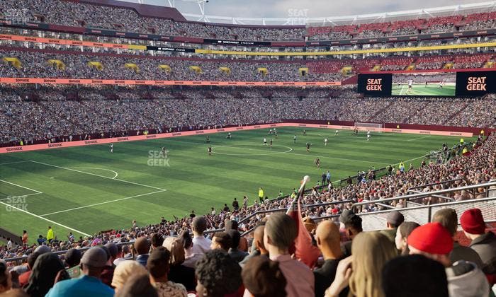 Northwest Stadium - Section 206 Seat View