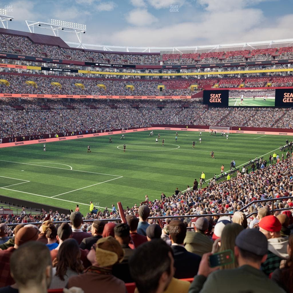 Northwest Stadium - Section 207 Seat View