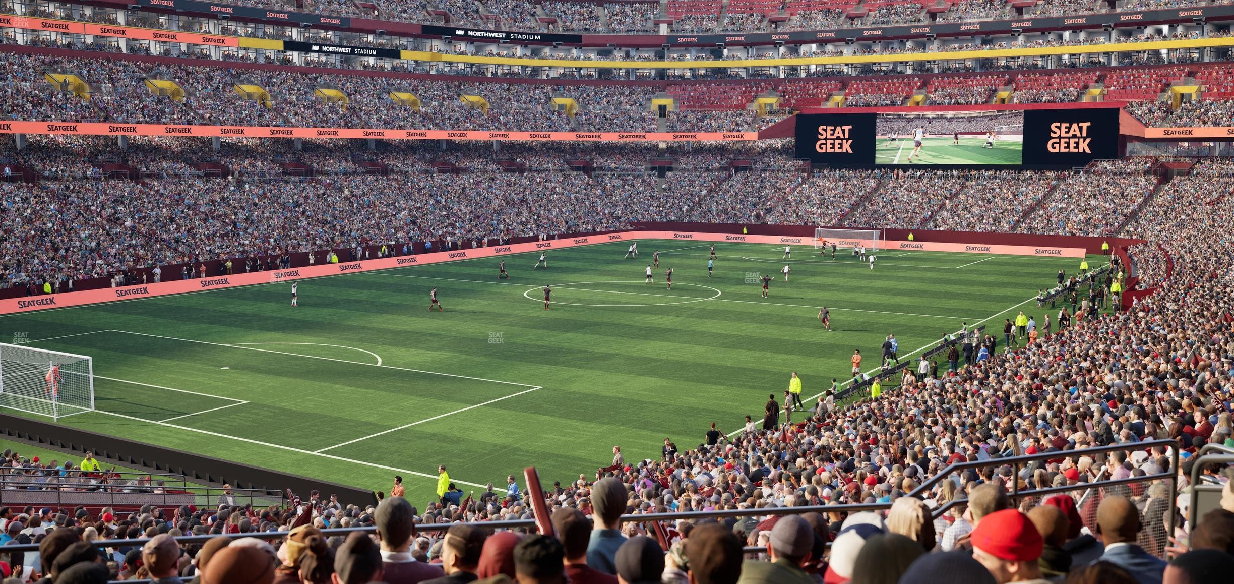 Northwest Stadium - Section 207 Seat View