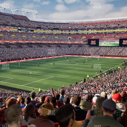 Northwest Stadium - Section 207 Seat View