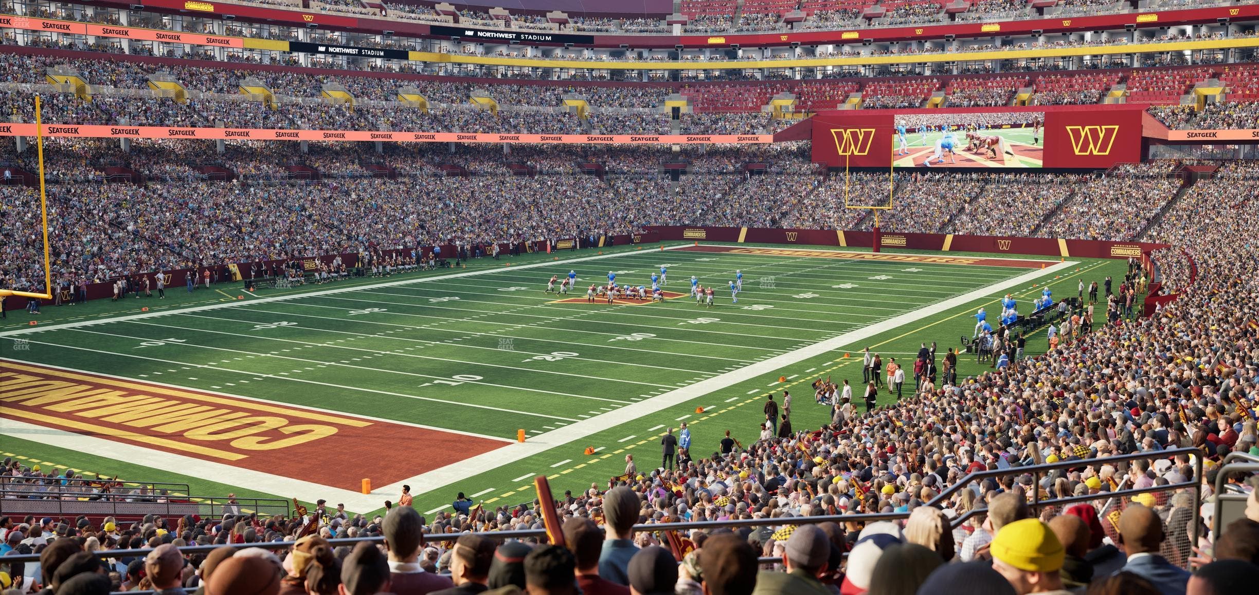 Northwest Stadium - Section 207 Seat View