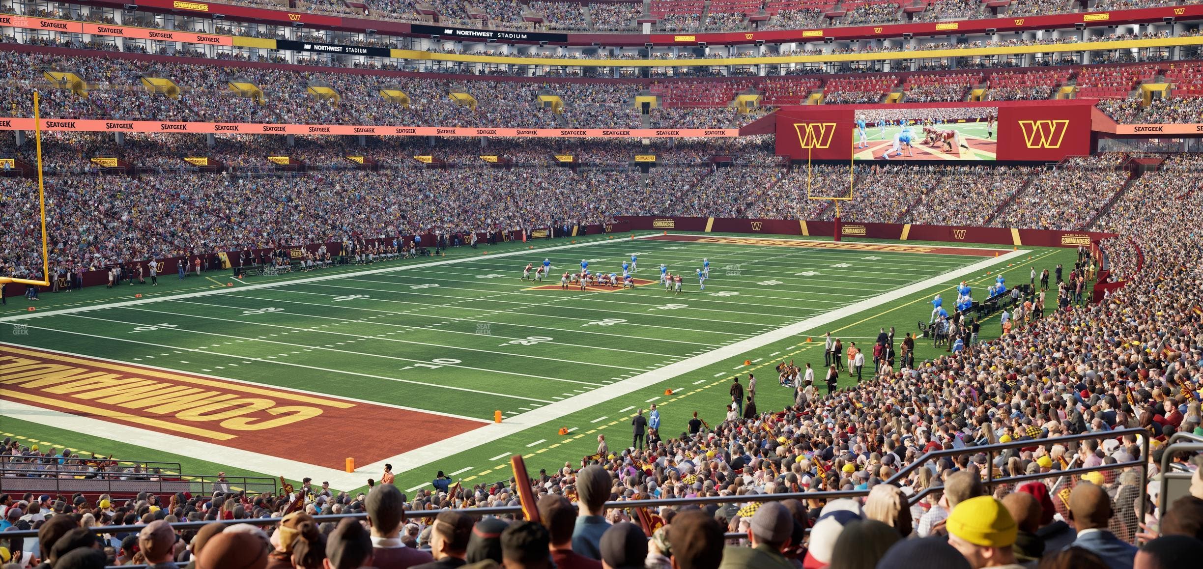 Northwest Stadium - Section 207 Seat View