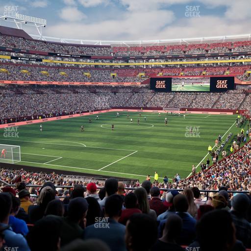 Northwest Stadium - Section 208 Seat View