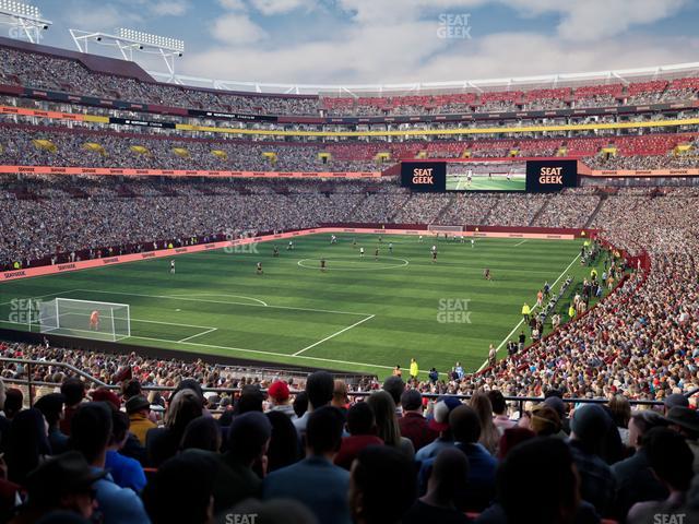 Northwest Stadium - Section 208 Seat View Northwest Stadium - Section 208 Seat View