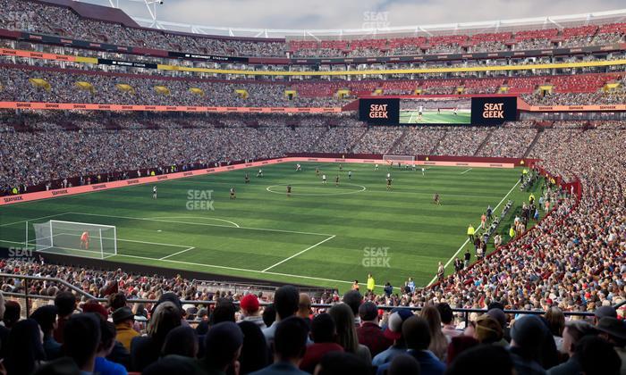 Northwest Stadium - Section 208 Seat View