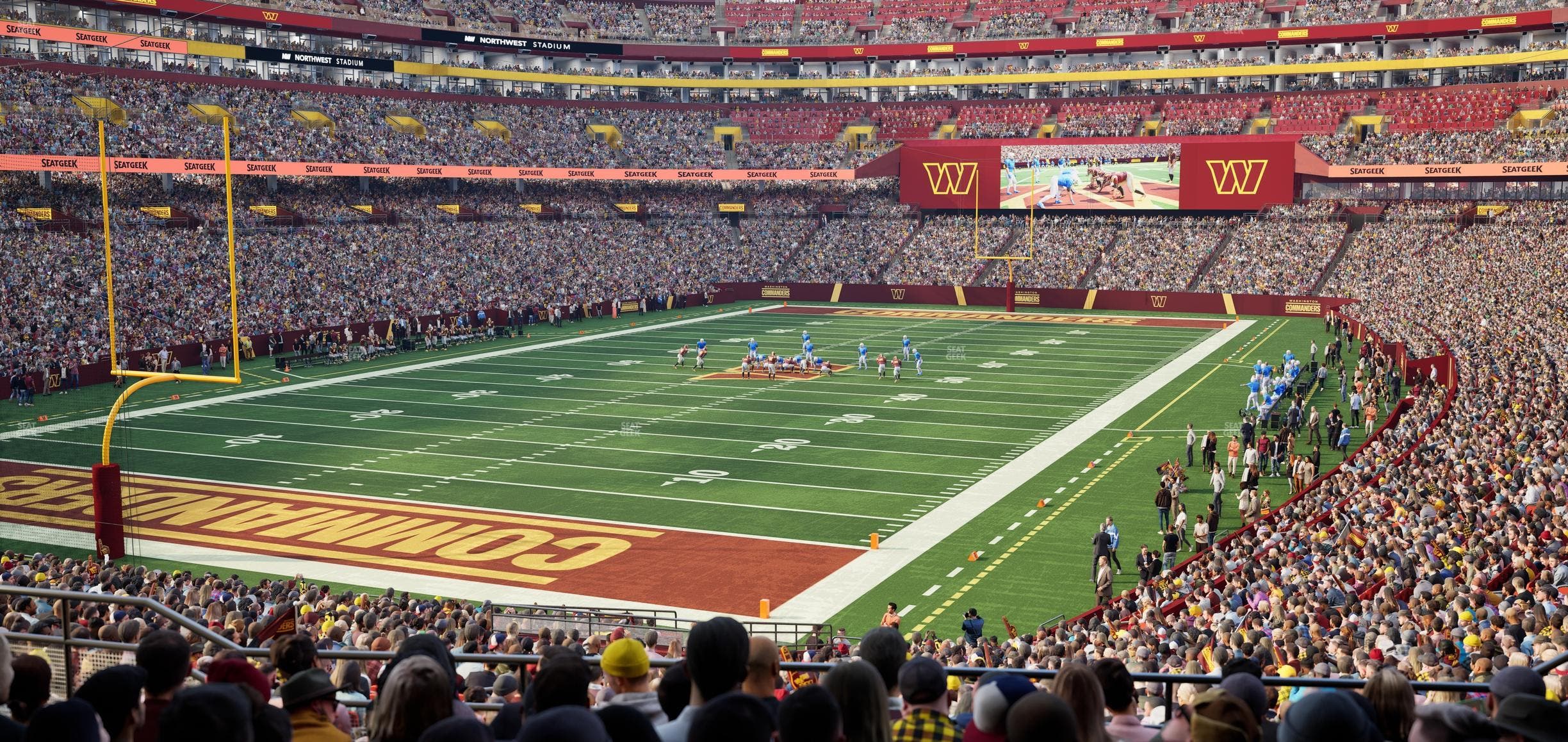 Northwest Stadium - Section 208 Seat View
