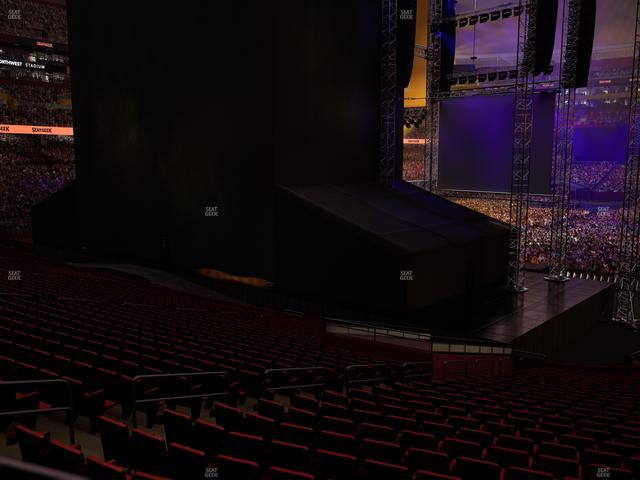 Northwest Stadium - Section 208 Seat View