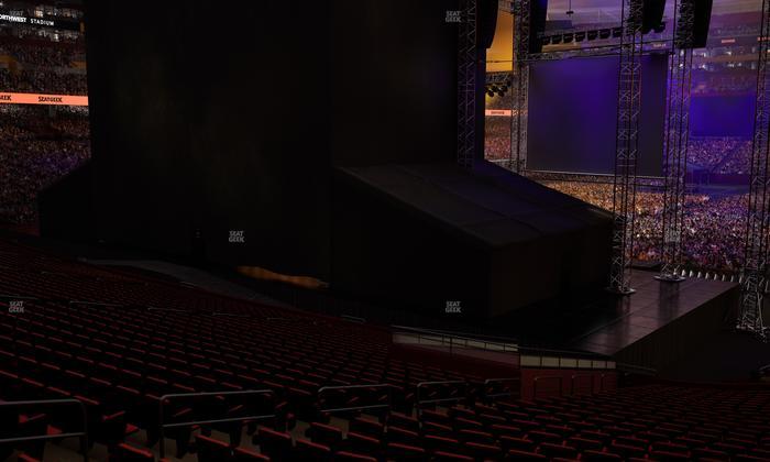 Northwest Stadium - Section 208 Seat View