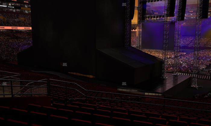 Northwest Stadium - Section 208 Seat View