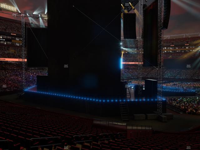 Northwest Stadium - Section 208 Seat View