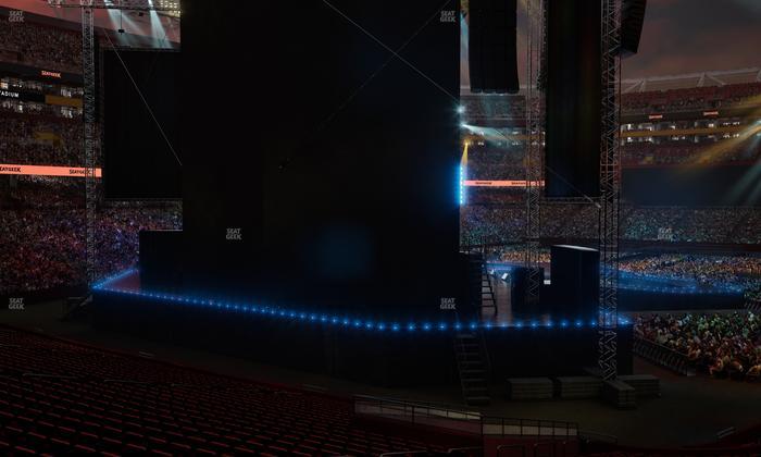 Northwest Stadium - Section 208 Seat View