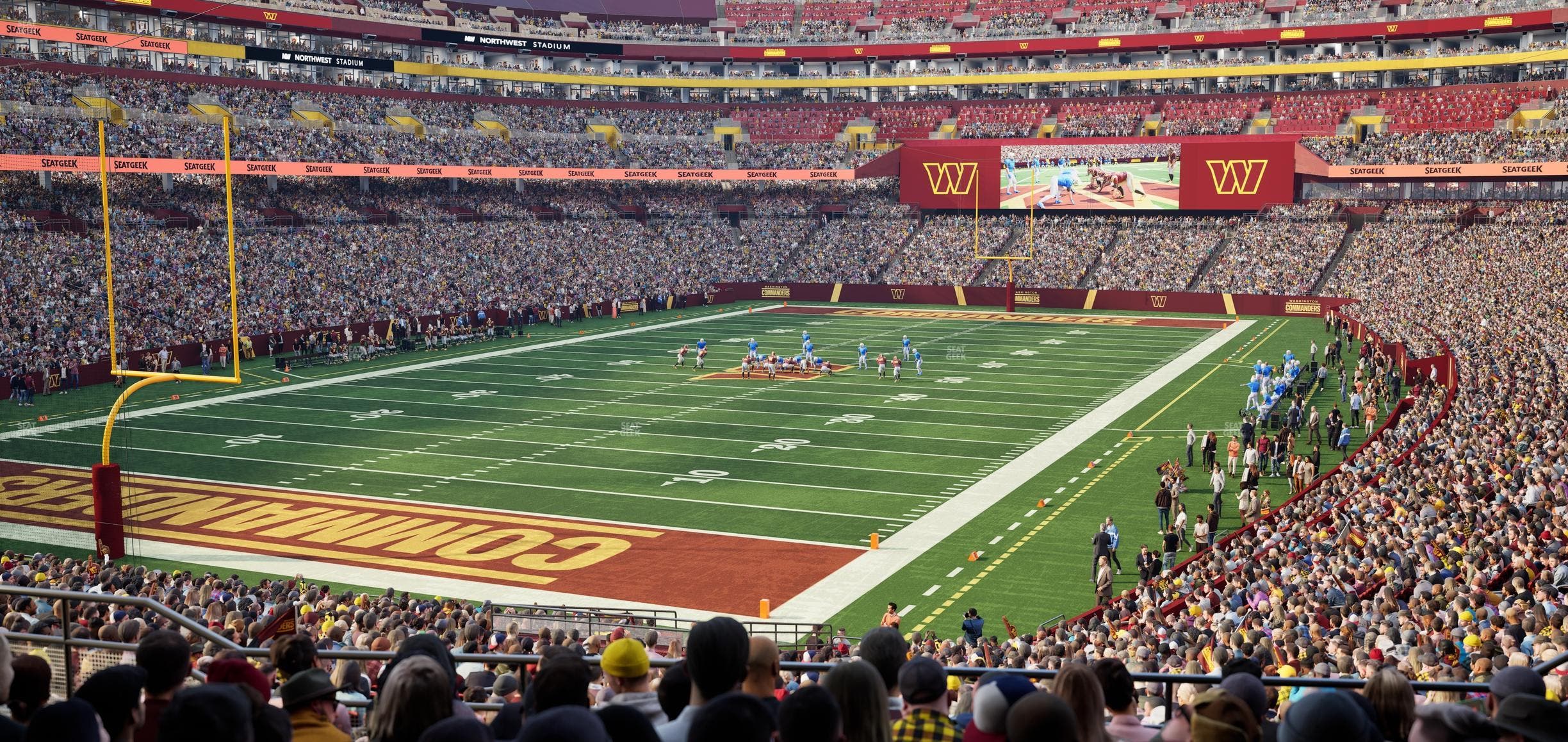 Northwest Stadium - Section 208 Seat View