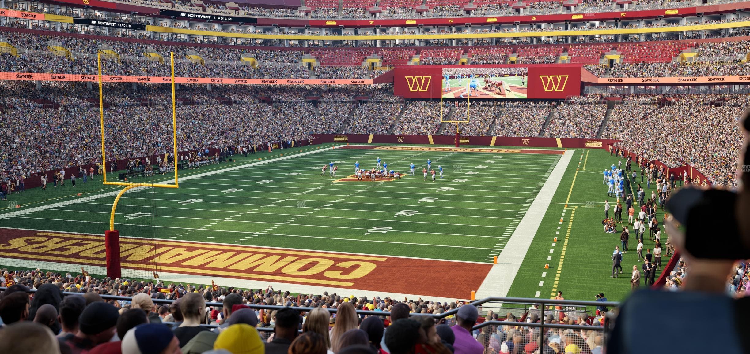 Northwest Stadium - Section 209 Seat View