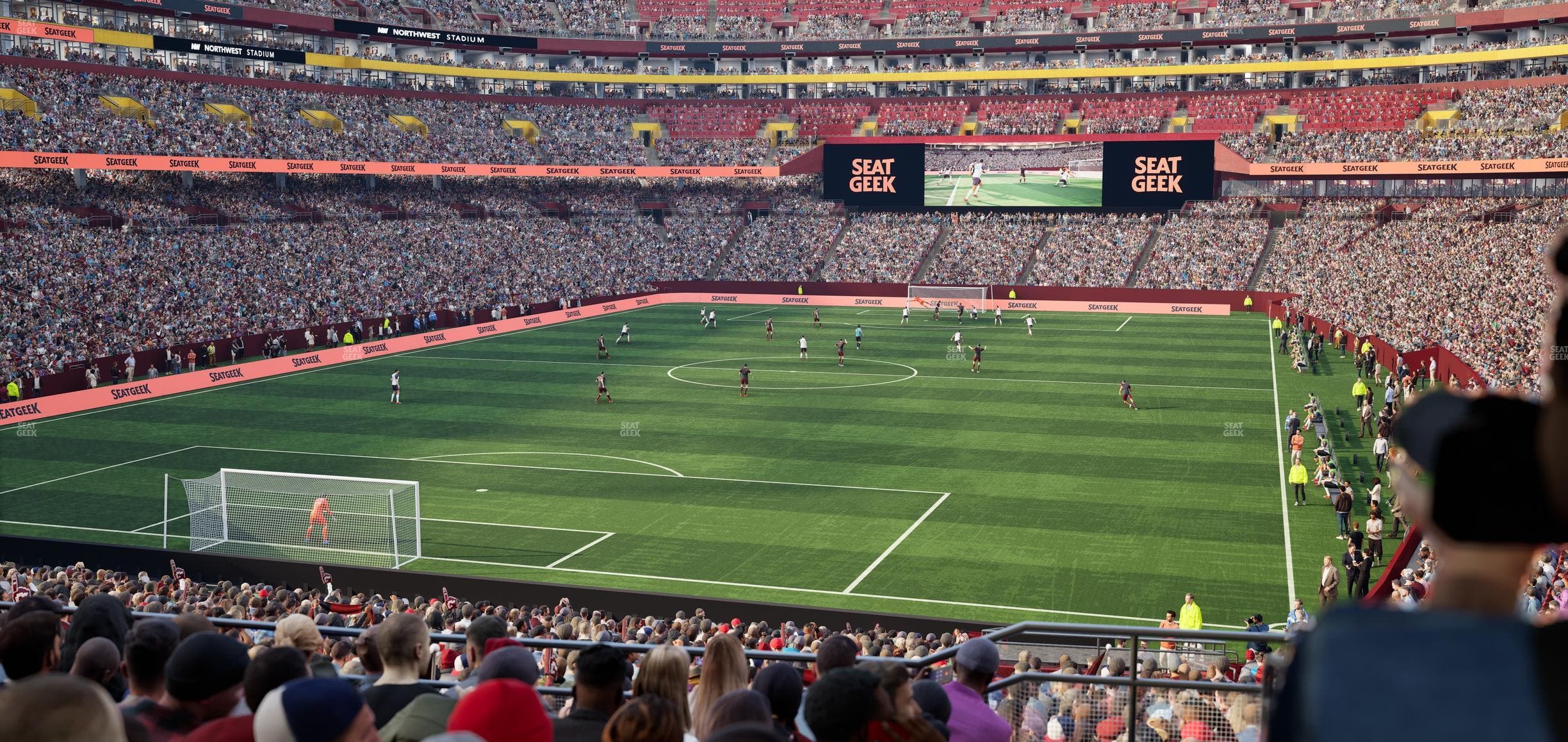 Northwest Stadium - Section 209 Seat View