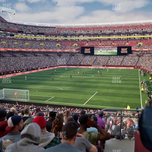 Northwest Stadium - Section 209 Seat View