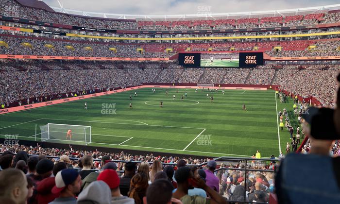 Northwest Stadium - Section 209 Seat View