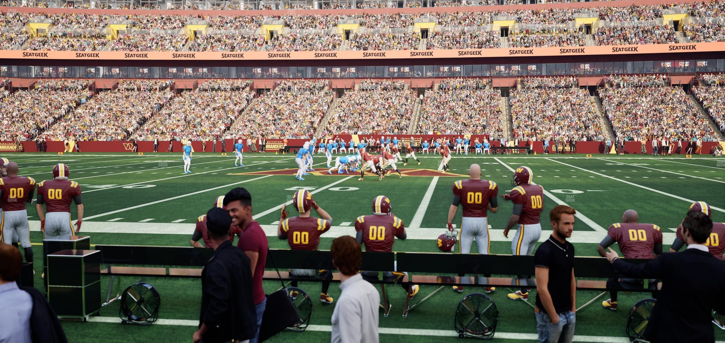 Northwest Stadium - Section 21 Seat View