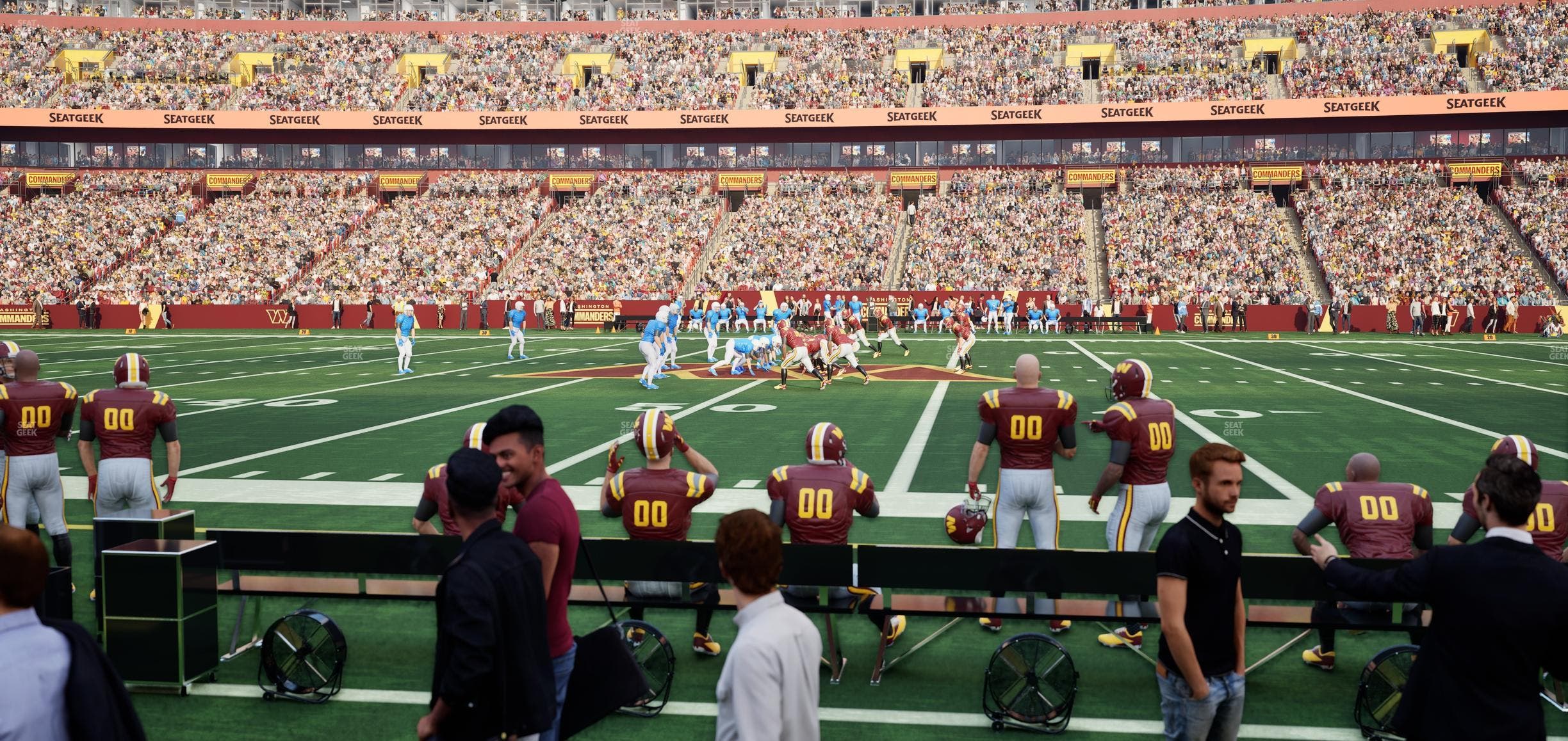 Northwest Stadium - Section 21 Seat View