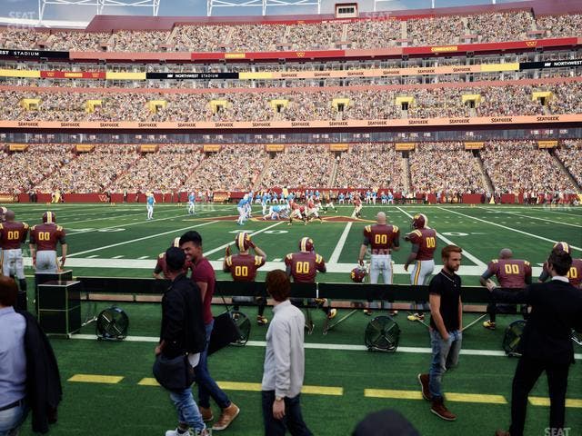 Northwest Stadium - Section 21 Seat View