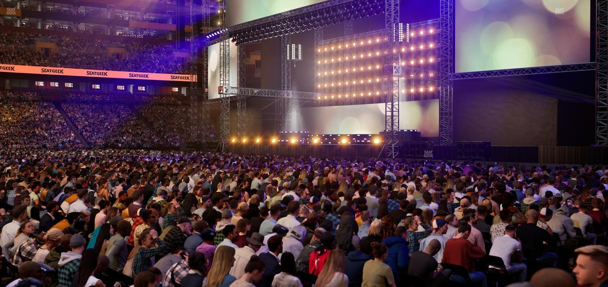 Northwest Stadium - Section 21 Seat View