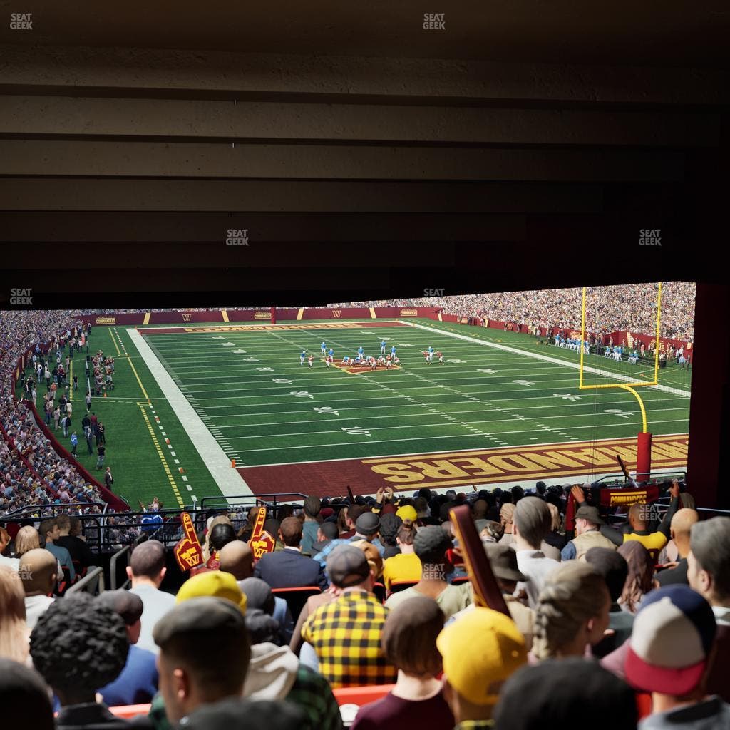 Northwest Stadium - Section 213 Seat View