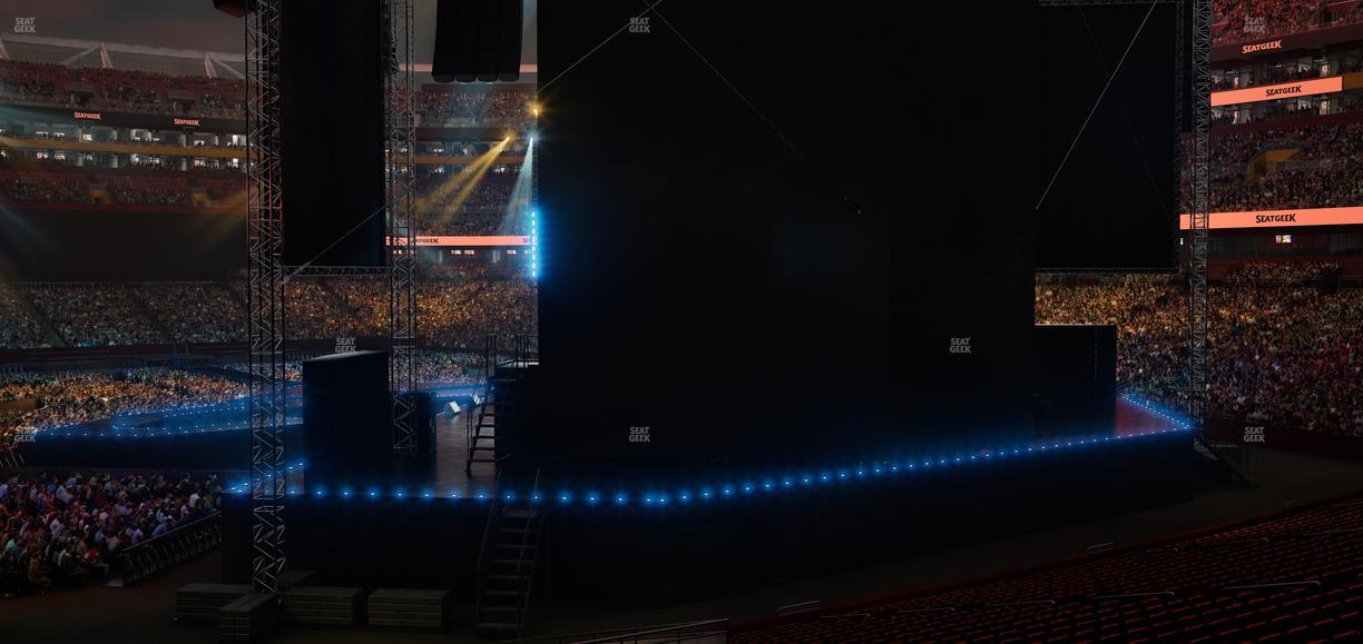 Northwest Stadium - Section 214 Seat View