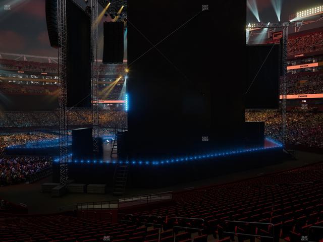 Northwest Stadium - Section 214 Seat View