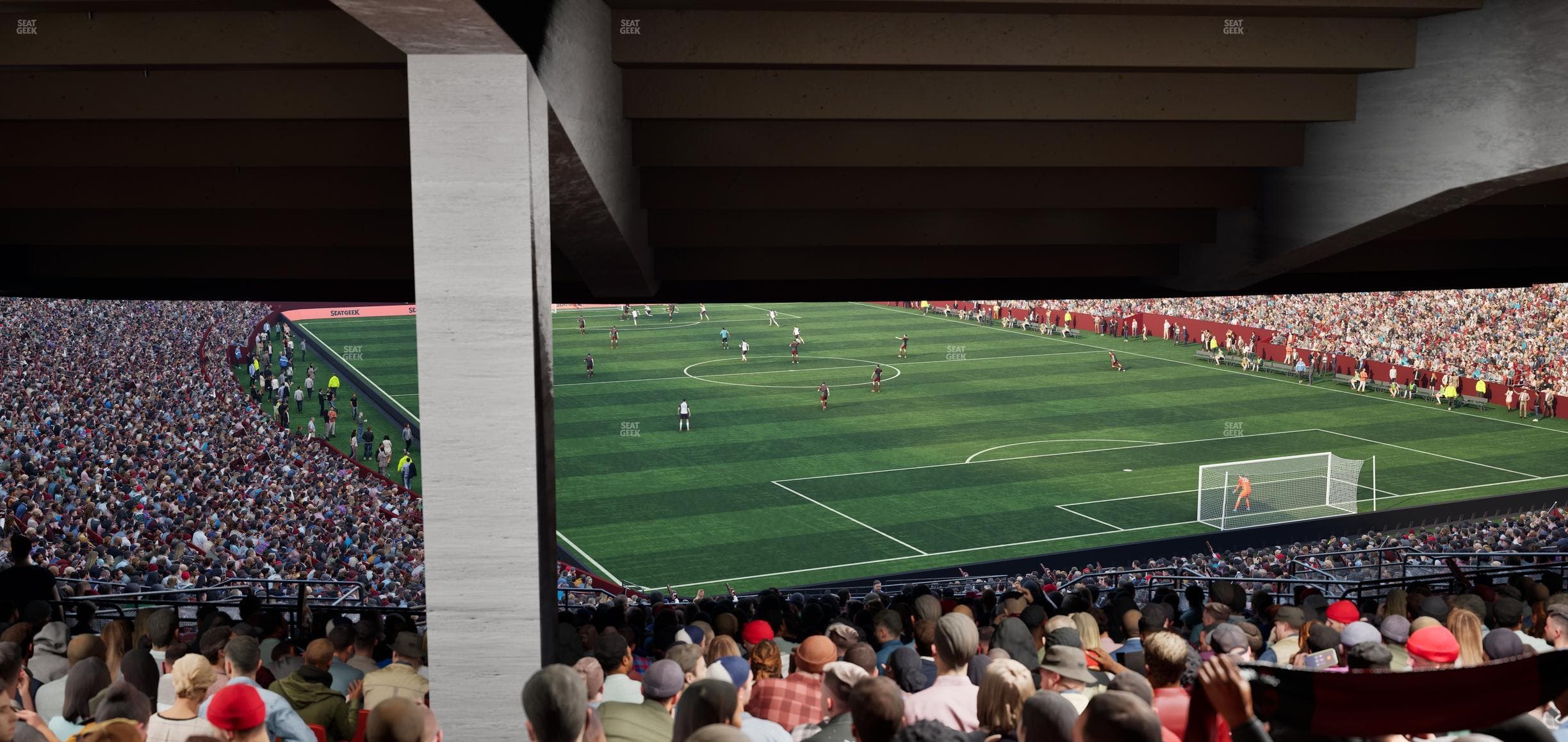 Northwest Stadium - Section 214 Seat View