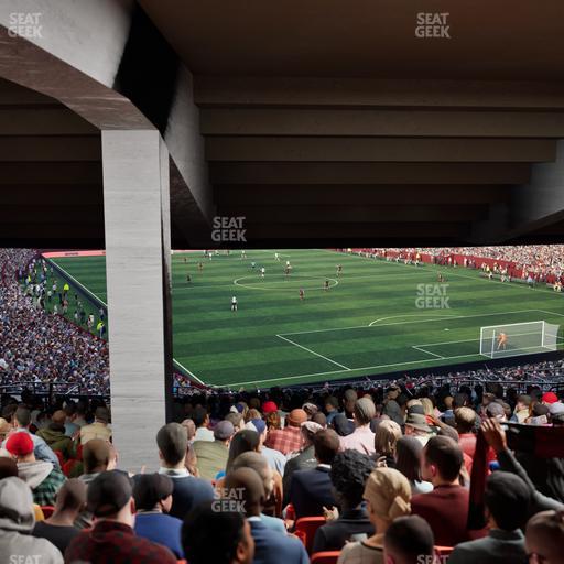 Northwest Stadium - Section 214 Seat View