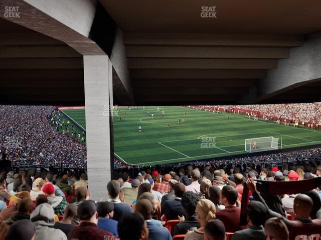 Northwest Stadium - Section 214 Seat View