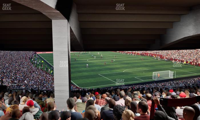 Northwest Stadium - Section 214 Seat View