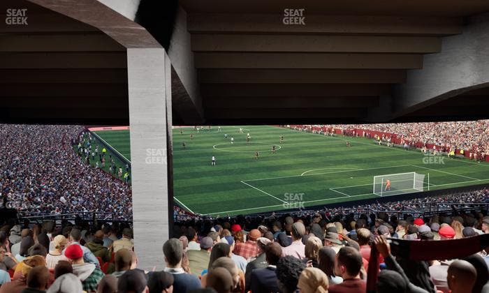 Northwest Stadium - Section 214 Seat View