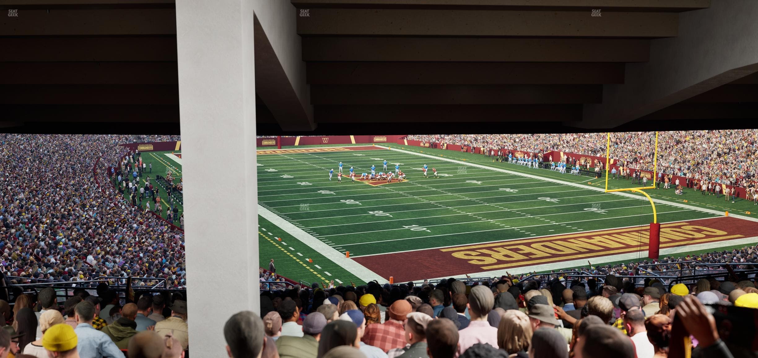 Northwest Stadium - Section 214 Seat View