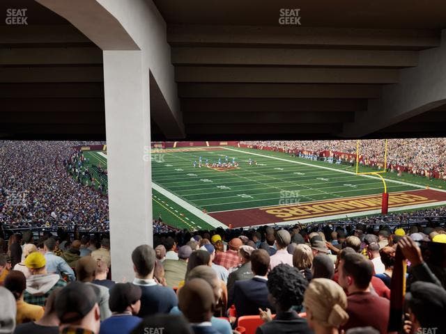 Northwest Stadium - Section 214 Seat View
