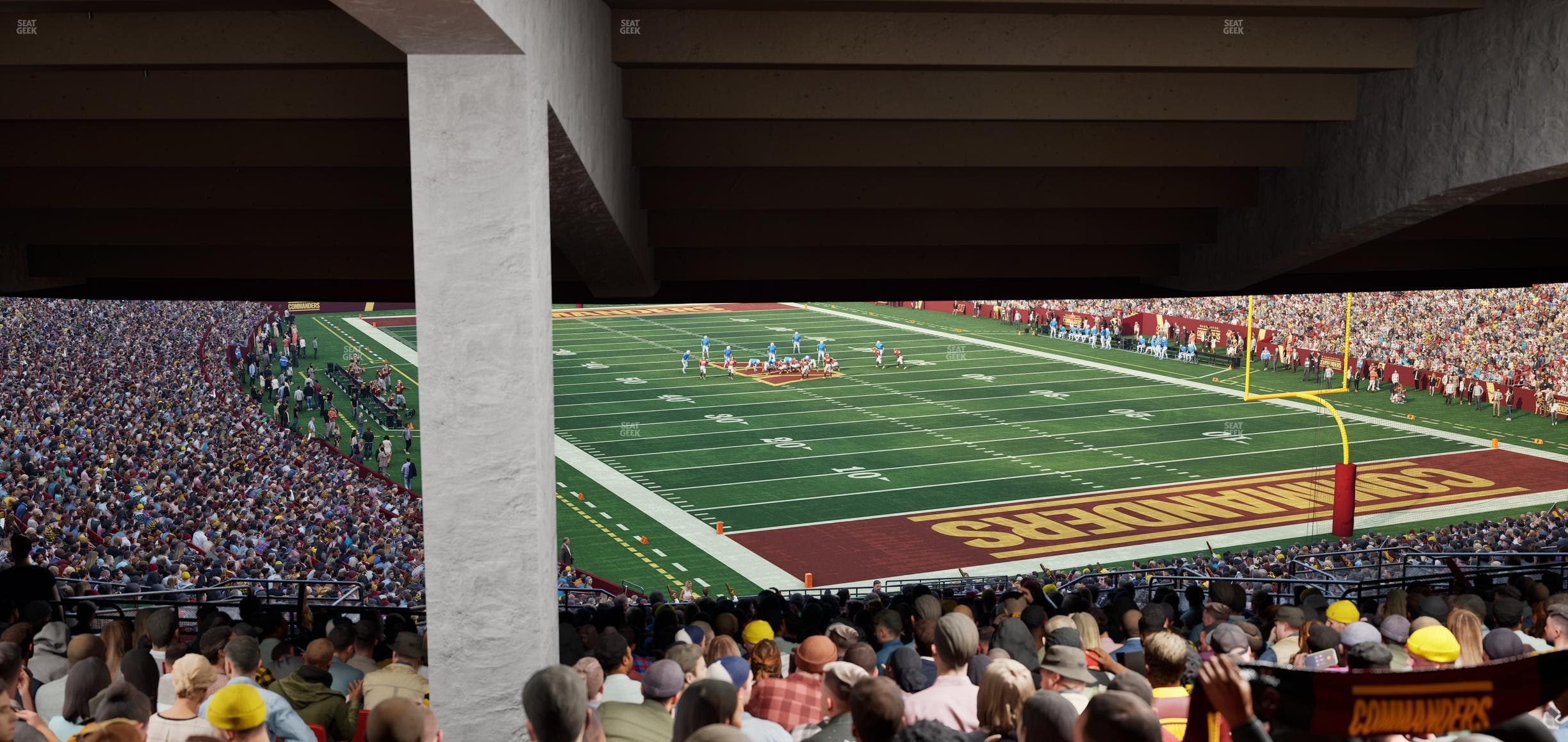 Northwest Stadium - Section 214 Seat View