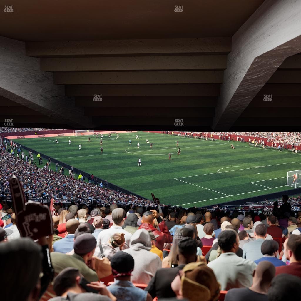 Northwest Stadium - Section 215 Seat View