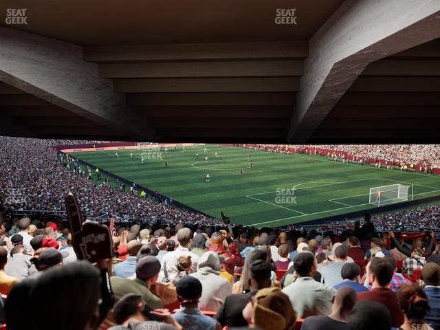 Northwest Stadium - Section 215 Seat View